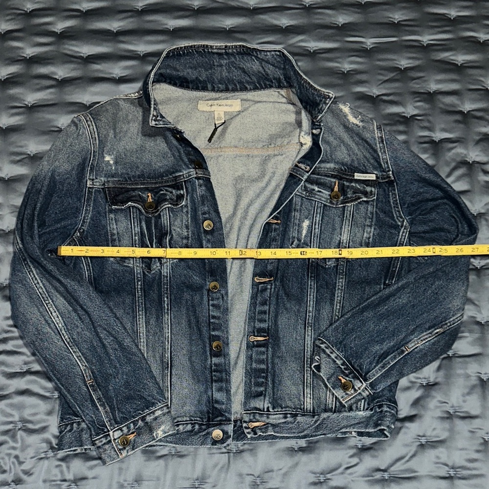 Calvin Klein Collection Blue Denim Jacket